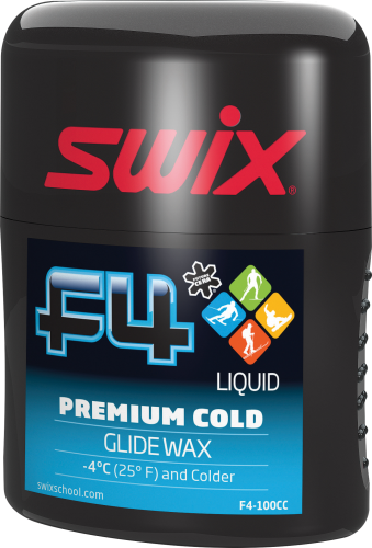 Swix F4 Premium Liquid Cold Glidewax, 100ml