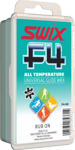 Swix F4 Universal Ski Wax, 60g 