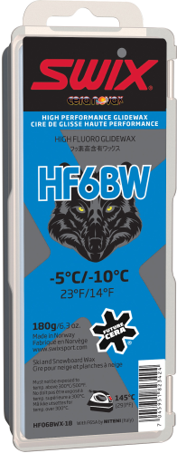 Swix HF6BWX Black Wolf Race Wax, 180g