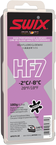 Swix HF7X Violet Ski Wax, 180g, HF07X-4