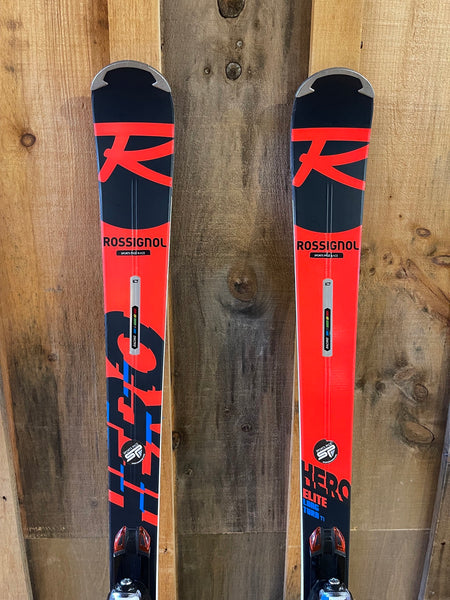 Rossignol Hero Elite TI Long Turn Race Skis with Look SPX14 Bindings - DEMO  SKI