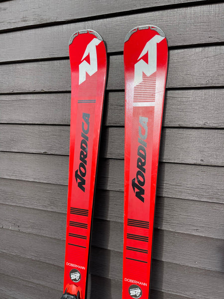 Nordica Dobermann Spitfire Pro Skis with Marker TPX 12