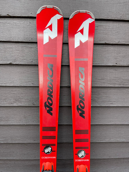 Nordica Dobermann Spitfire Pro Skis with Marker TPX 12 Bindings - Demo Ski