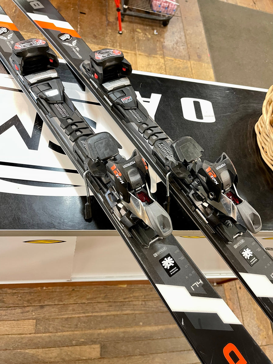 2021 Blizzard Firebird Competition 76 Skis with Marker TPX12 Bindings - 174cm - DEMO SKIS