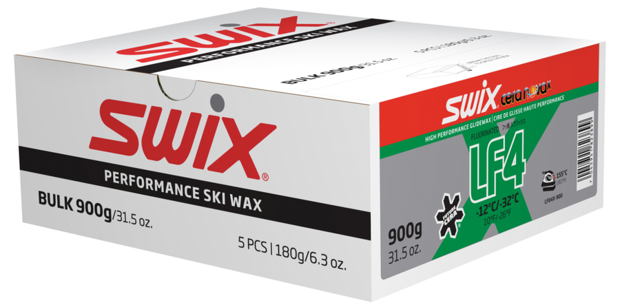 Swix LF5X Green, 900g , -12°C to -32°C |  -25°F to 10°F, cold wax