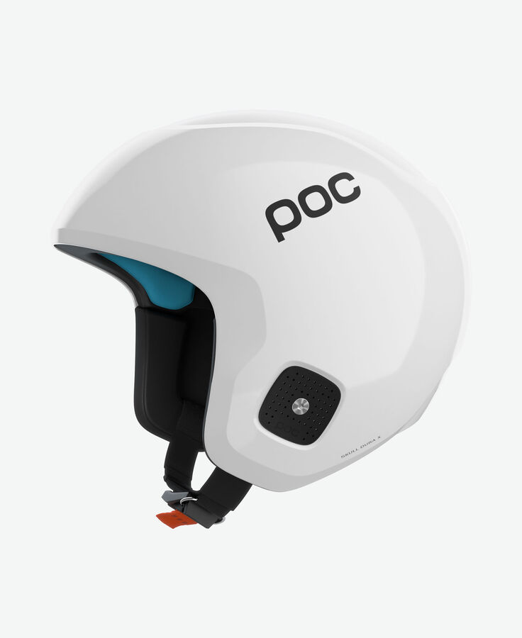 POC Skull Dura X SPIN Ski Racing Helmet White