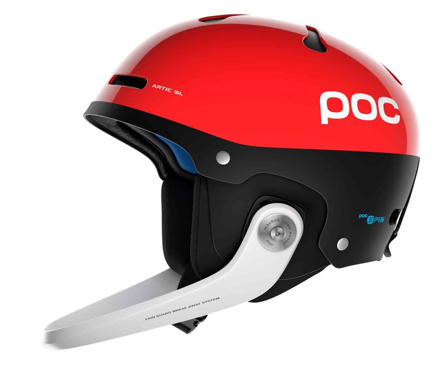 POC Arctic SL SPIN Ski Helmet , Prismane Red