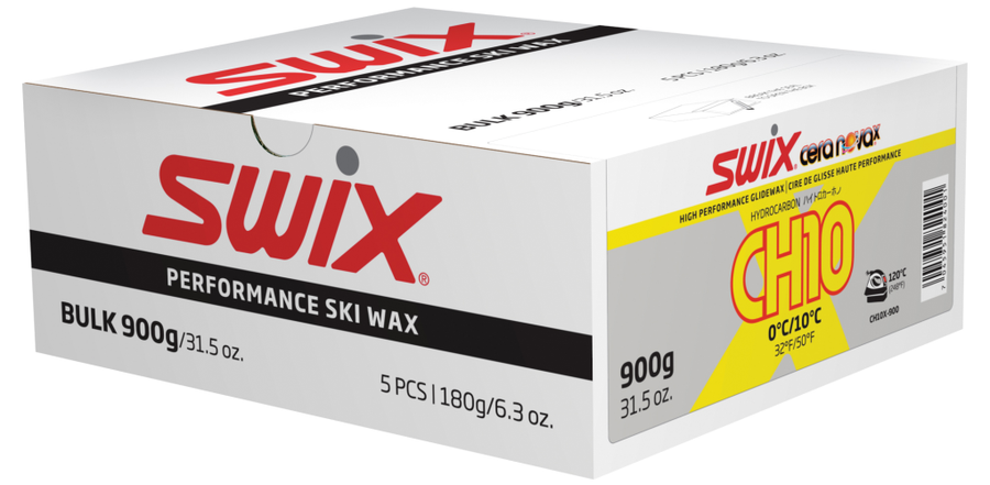 Swix CH10X Yellow Ski Wax, 900g