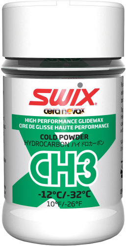 Swix CH3X Cold Powder, Hydrocarbon, ski wax for very cold conditions