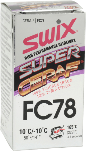 SWIX SUPER CERAF FC78 100%フッ素入りワックス Powder Wax - Race Room Skis