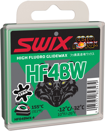 Swix HF5BWX Black Wolf Ski Wax - Cold Weather Wax