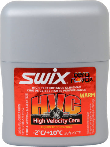 Swix HVC Warm Liquid Fluoro, High Velocity Cera