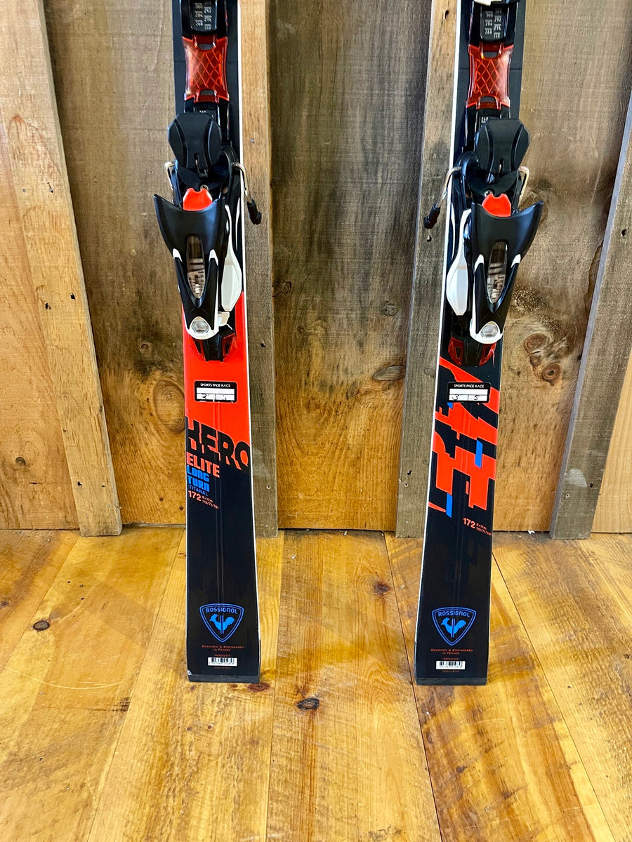 Rossignol Hero Elite TI Long Turn Race Skis with Look SPX14 Bindings - DEMO SKI