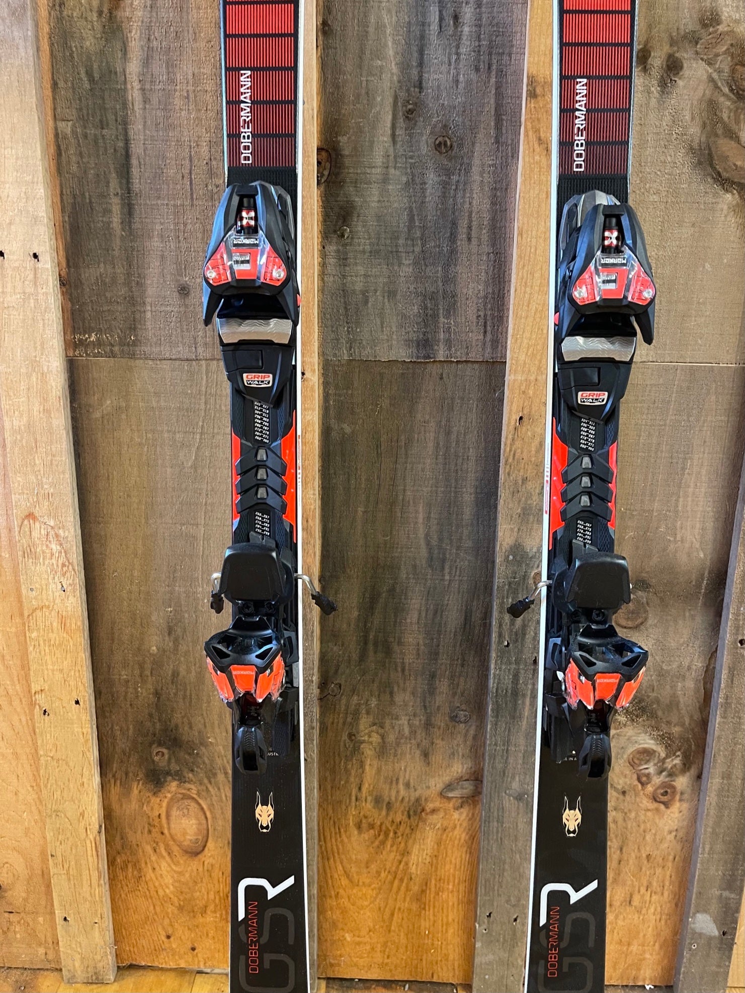Nordica Dobermann GSR Race Skis with Marker Xcell Bindings
