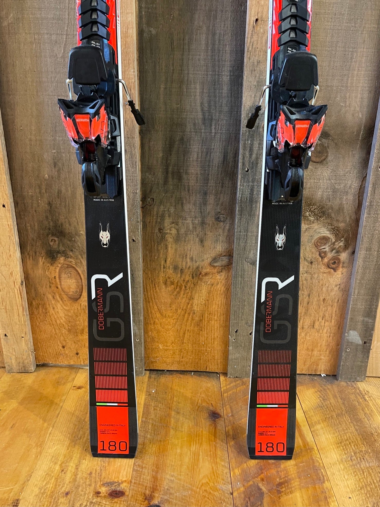 Nordica Dobermann GSR Race Skis with Marker Xcell Bindings