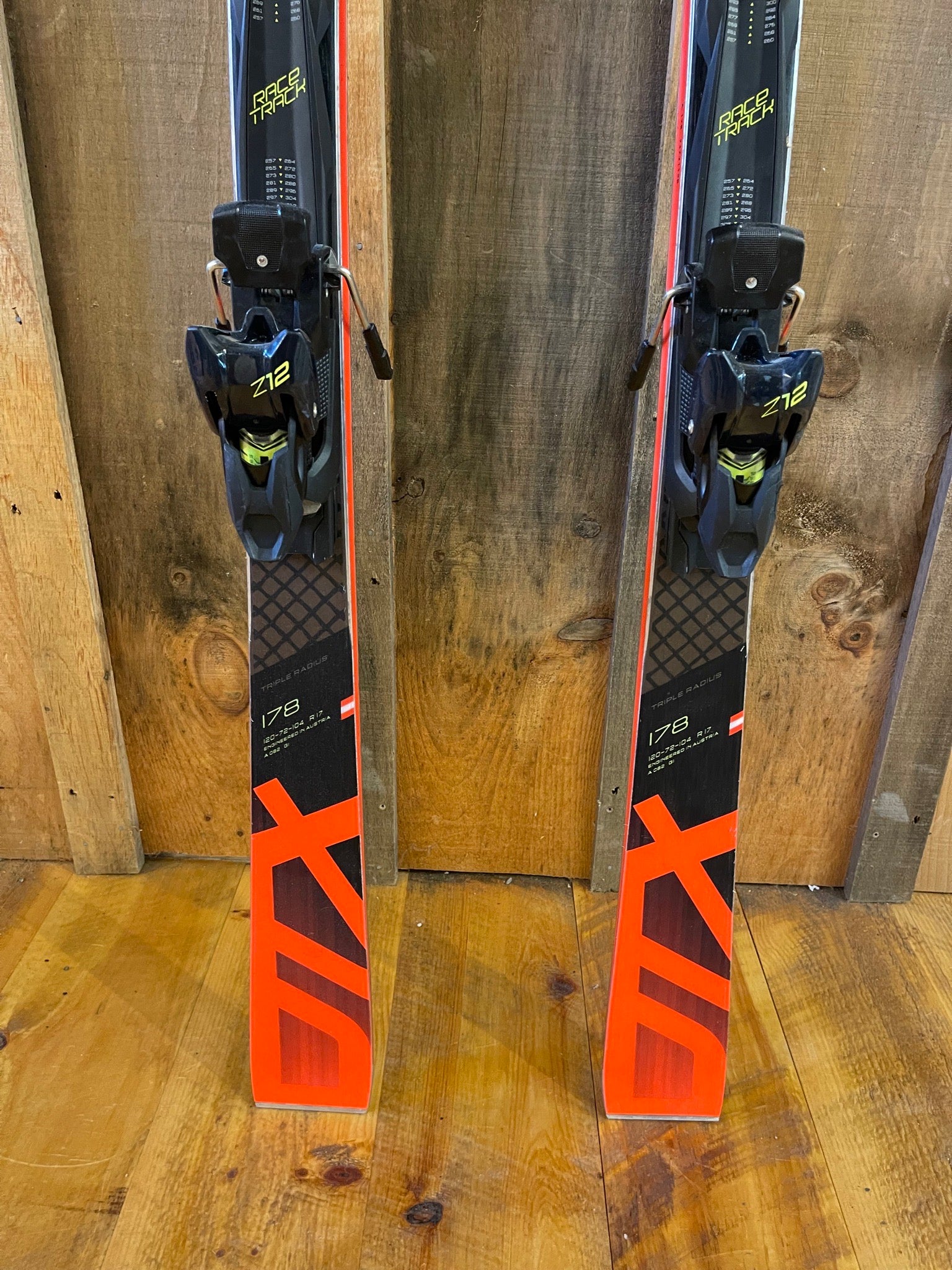 Fischer The Curv RC4 DTX with Fischer Z12 Bindings - 178cm - DEMO SKI -  Race Room Skis