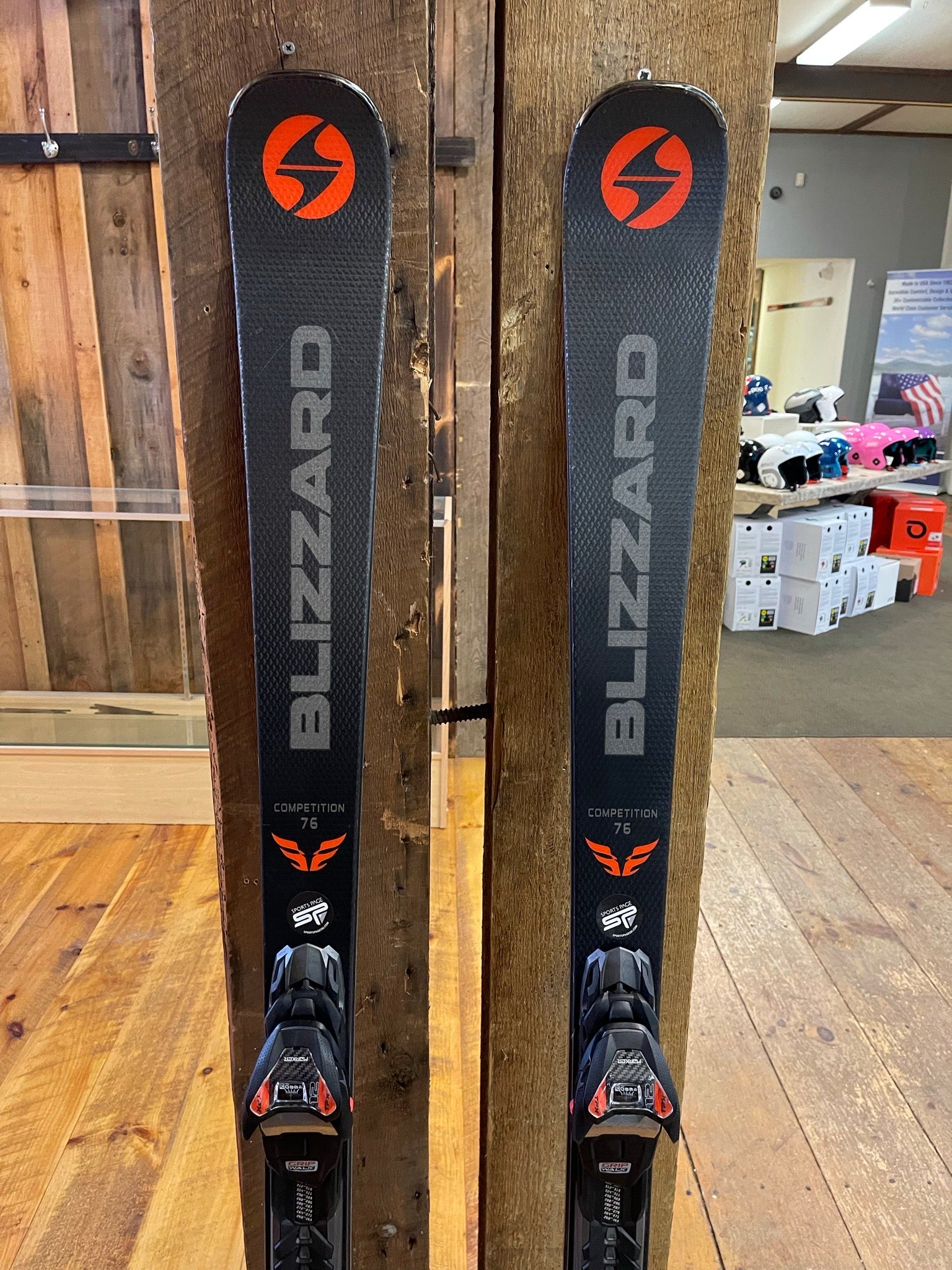 Blizzard Firebird Competition Race Skis with Marker TPX 12 Bindings - 166cm  - DEMO SKI - Race Room Skis