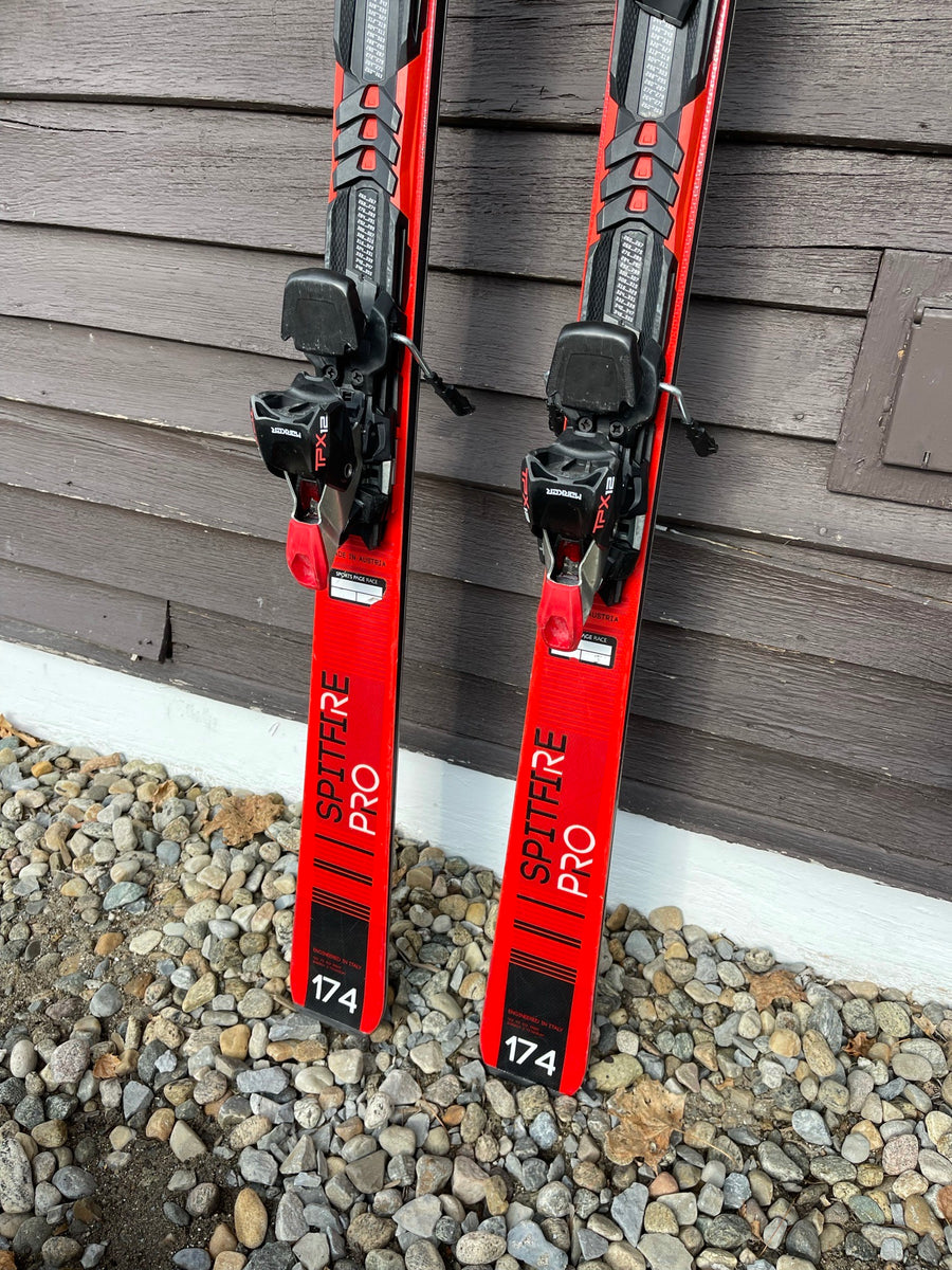 Nordica Dobermann Spitfire Pro Skis with Marker TPX 12 Bindings - 174cm - Demo Ski
