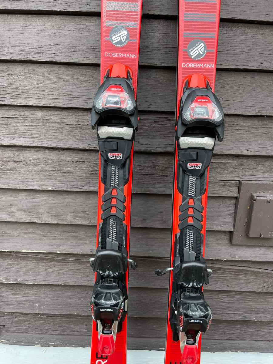 Nordica Dobermann Spitfire Pro Skis with Marker TPX 12 Bindings - Demo Ski