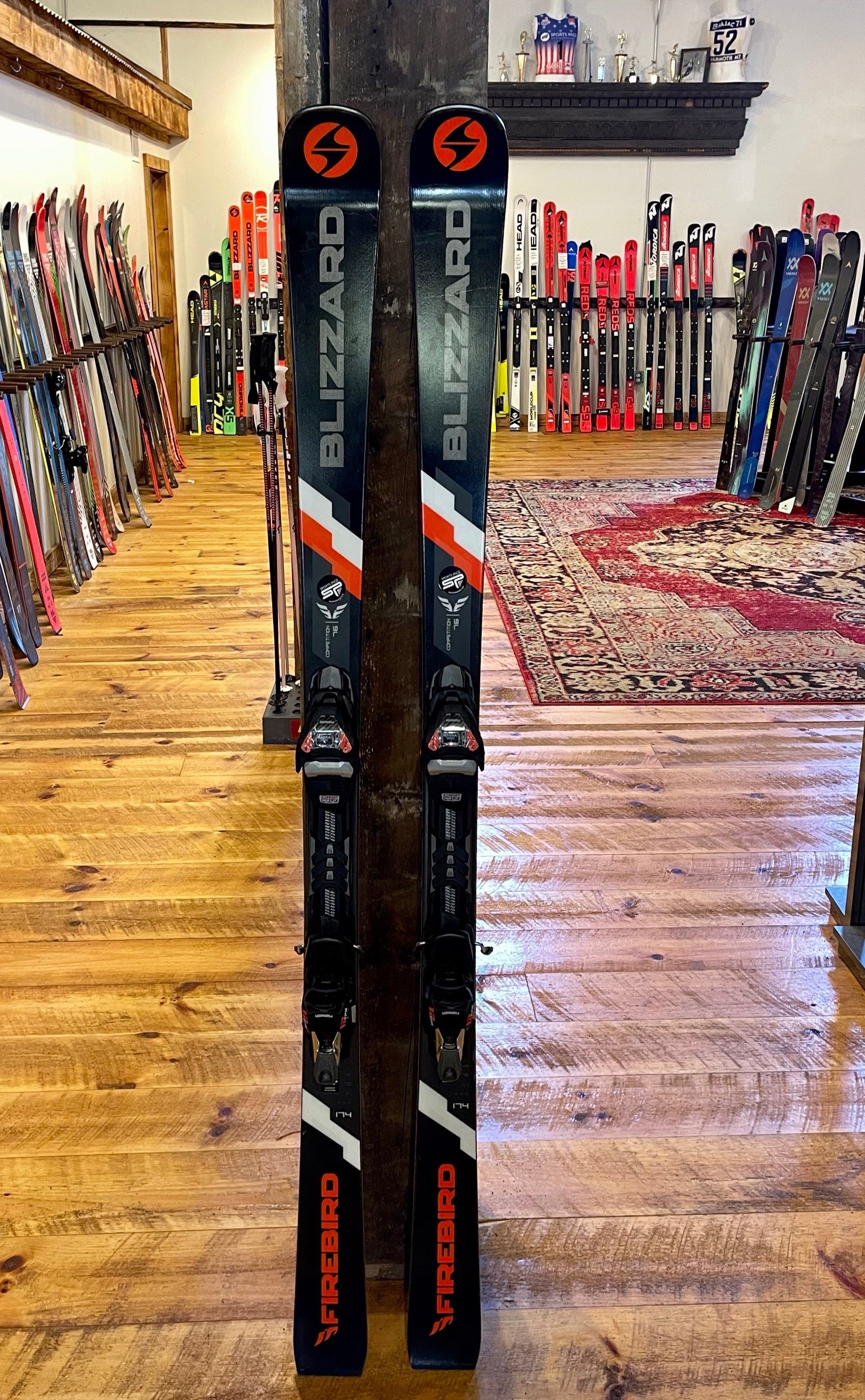 Nordica Dobermann GSR Race Skis with Marker Xcell Bindings