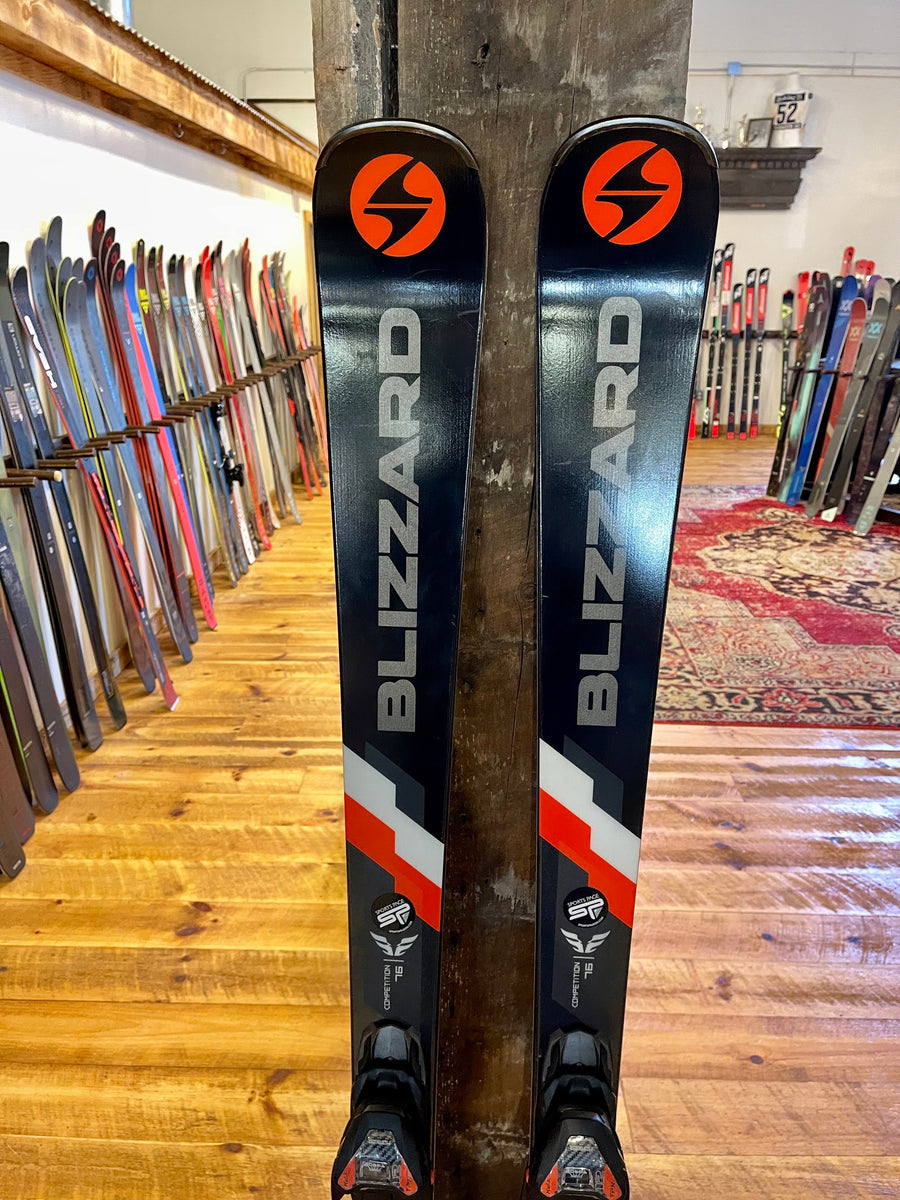 2021 Blizzard Firebird Competition 76 Skis with Marker TPX12 Bindings - 174cm - DEMO SKIS