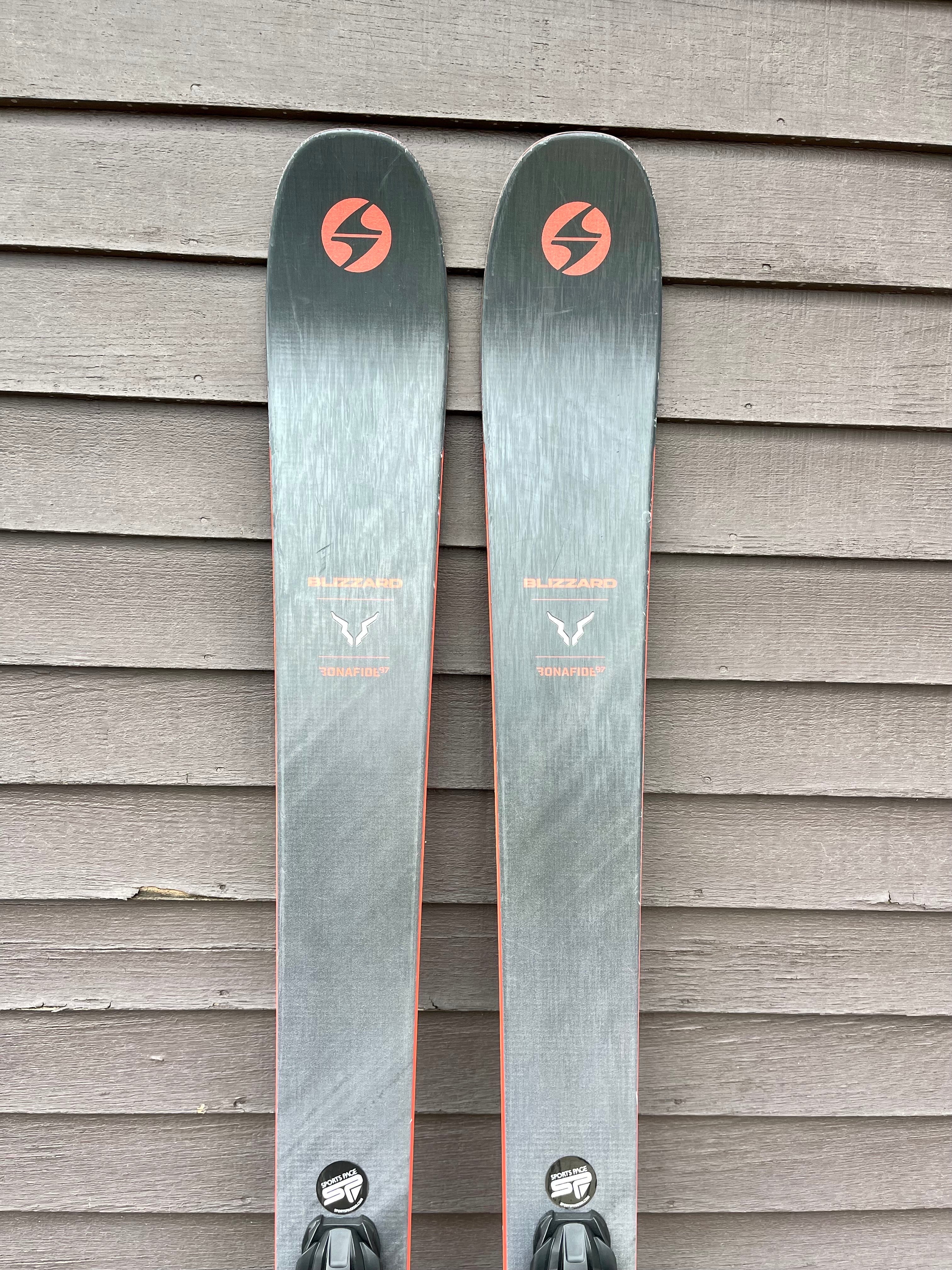 Blizzard Bonafide 97 with Marker Griffon Bindings - 183cm