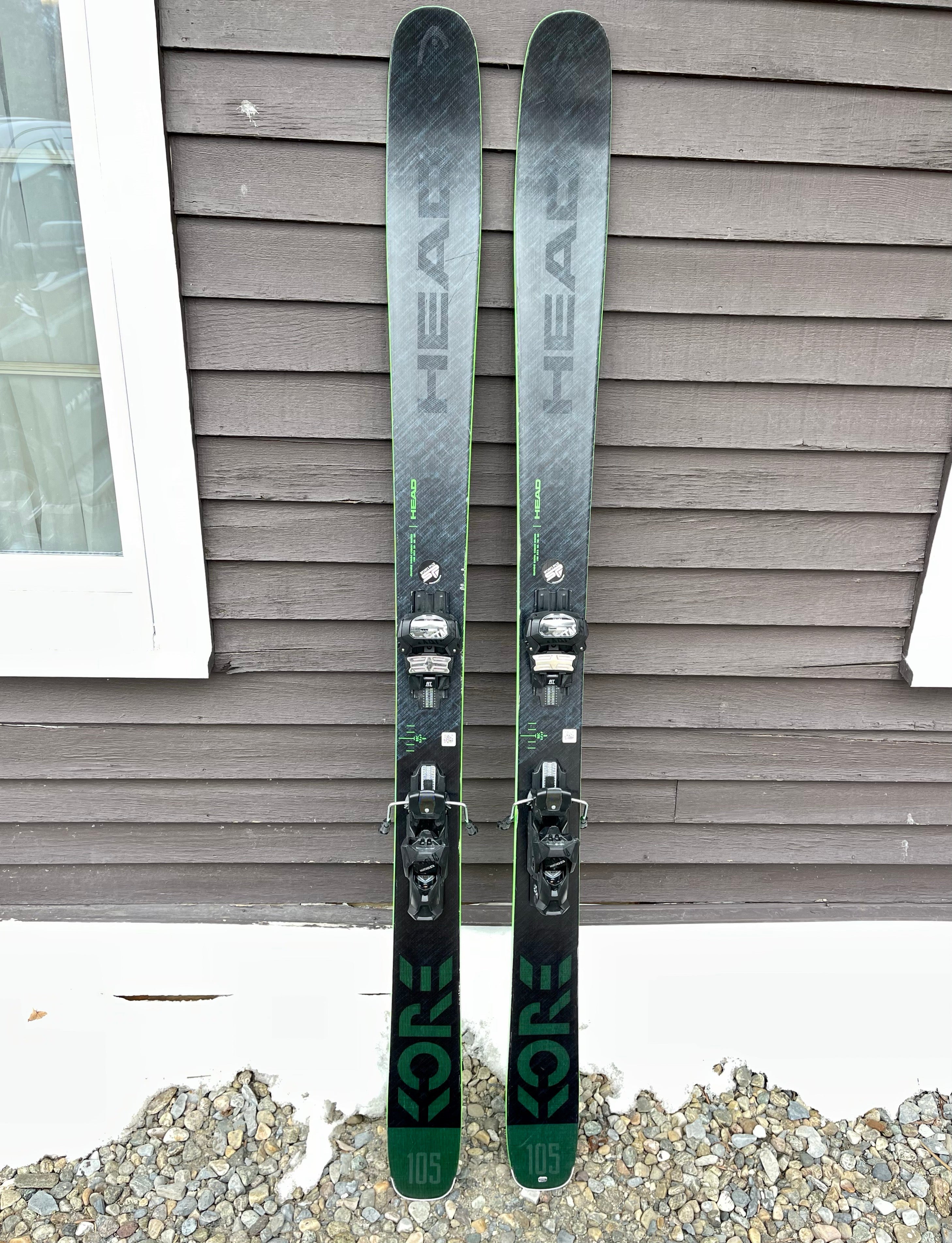 HEAD KORE 105 180cm TYROLIA ATTACK13 スキー 2021 Head Kore 105 with Tyrol Attack 13 Demo Bindings - 180cm