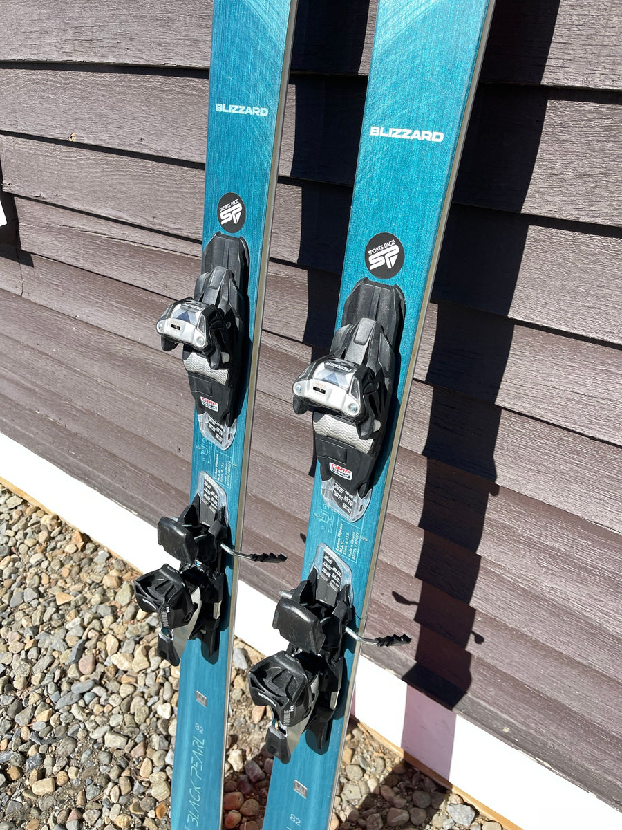2021 Blizzard Black Pearl 82 with Marker Squire TCX Bindings - 166cm - DEMO SKIS