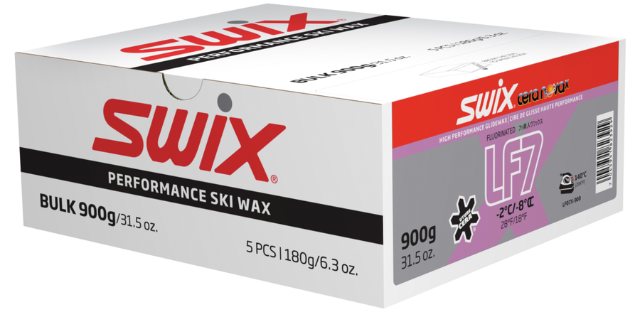 Swix LF7X Violet Ski Wax, 900g