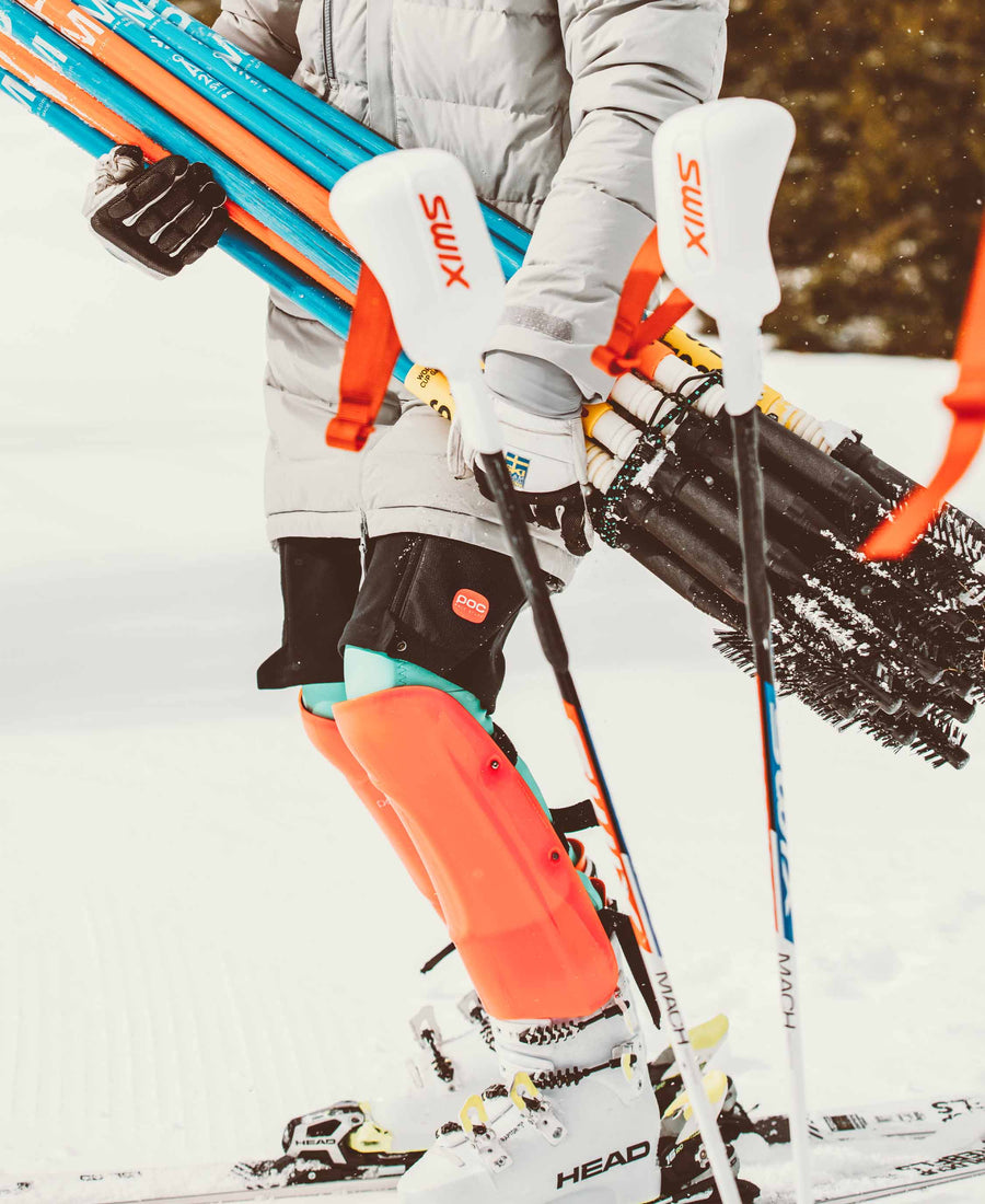 Junior Shin Guards for Ski Racing by POC 