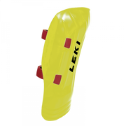 Leki World Cup Pro Junior Shin Guards, Neon Yellow