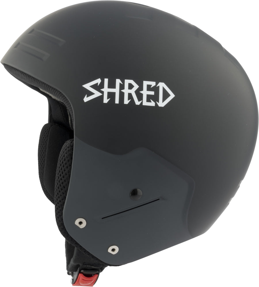 2017 Shred Basher Ski Helmet - FIS - Blackout 