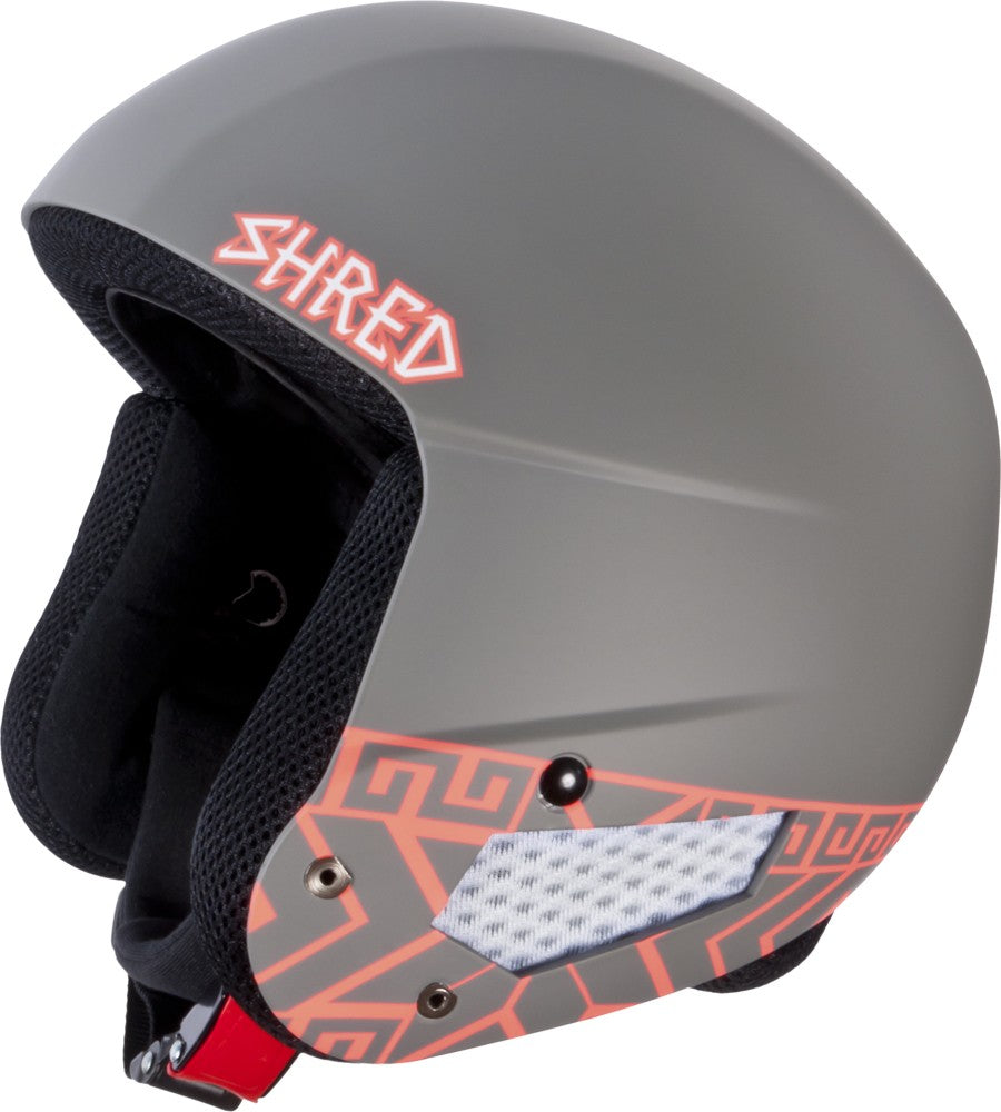 Shred Mega Brain Bucket RH Ski Helmet - FIS - Norfolk Rust 