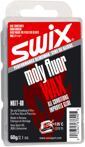 Swix MB77 Moly Fluoro Base Conditioner, 60g