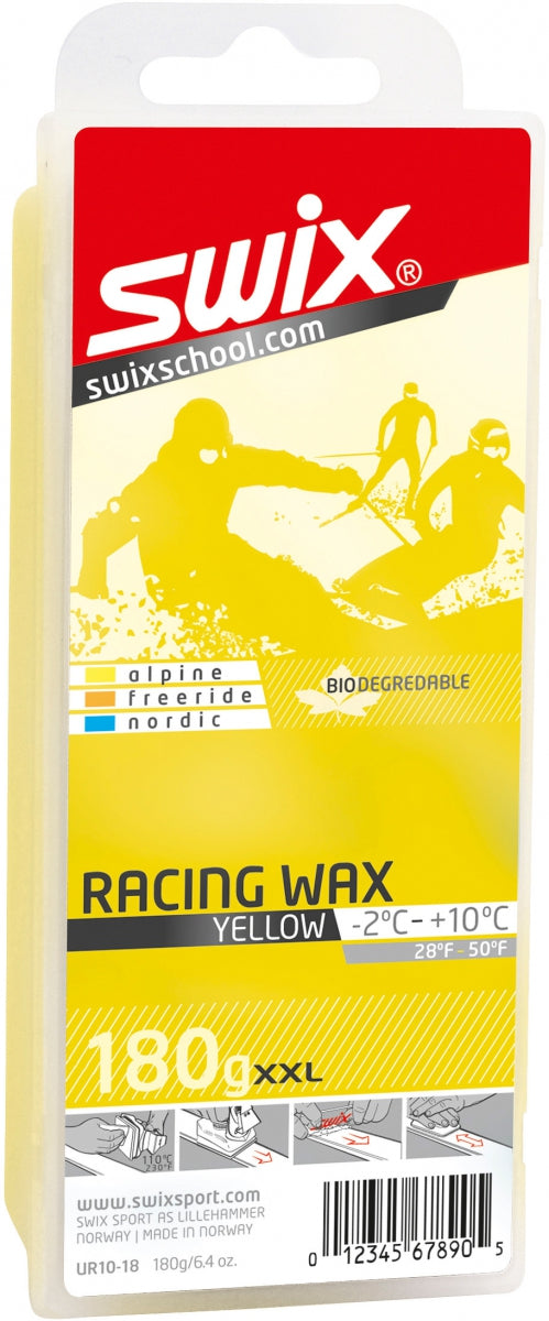 Swix Racing Wax, Yellow Bio 